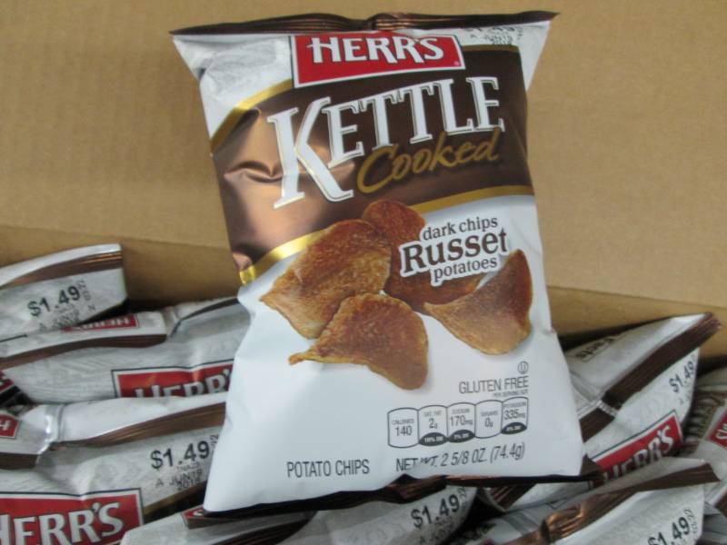 Case of 24 Herrs Kettle Dark Chips ...