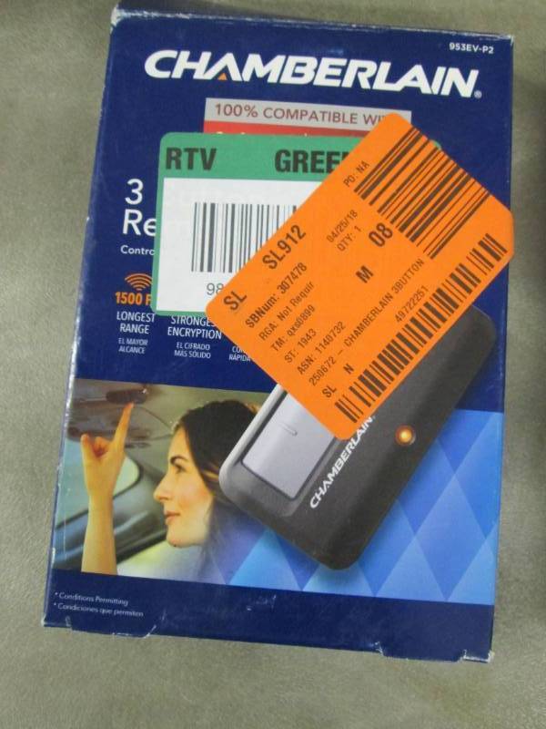 Chamberlain Garage Door Remote Cont...