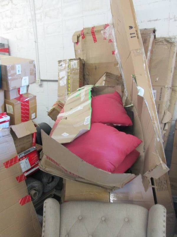 Pallet of Furniture Damaged or Mis...