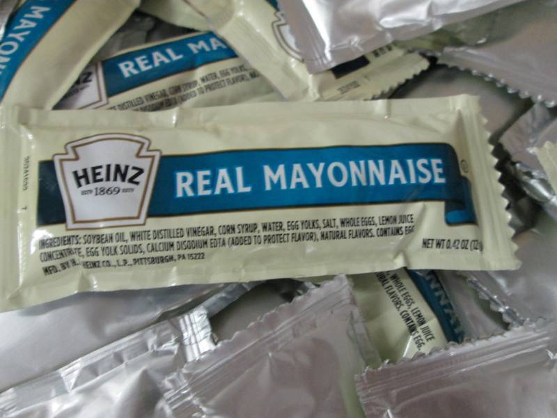 Case of 500 Heinz Real Mayonnaise ....