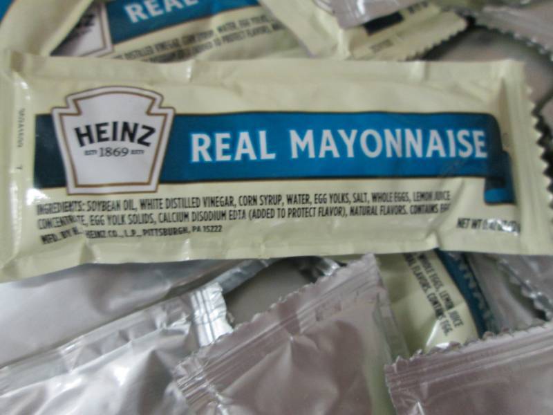 Case of 500 Heinz Real Mayonnaise ....