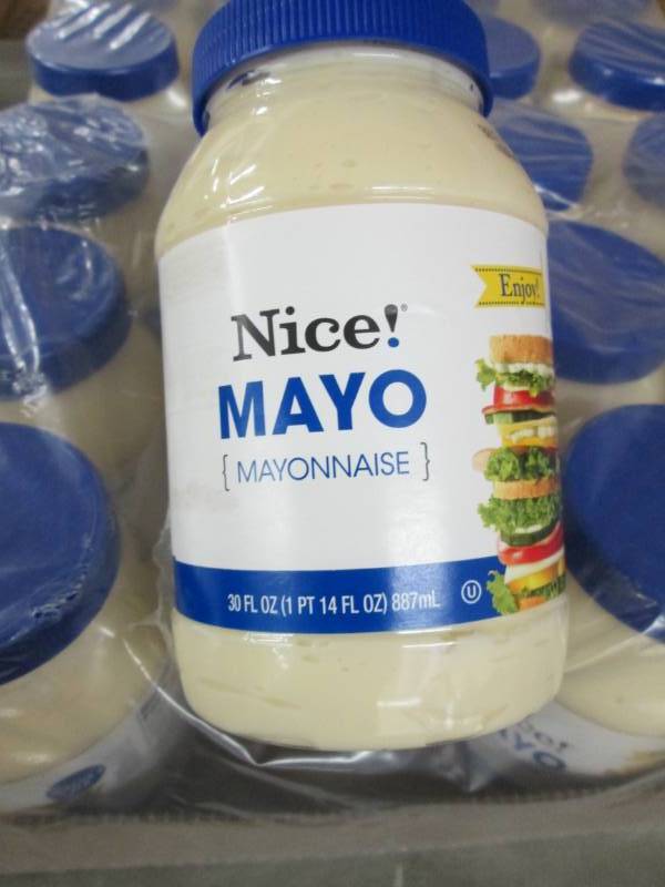 2 Cases of 12(24) Nice Mayonnaise ...
