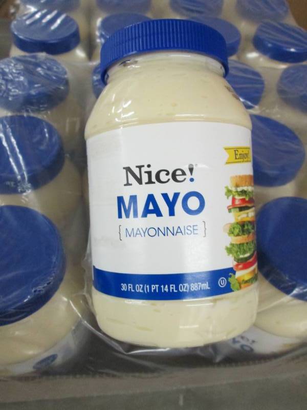 2 Cases of 12(24) Nice Mayonnaise ...