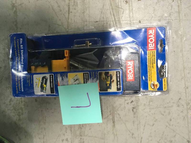 lot 7 image: Ryobi Door Hinge Template in good conditions