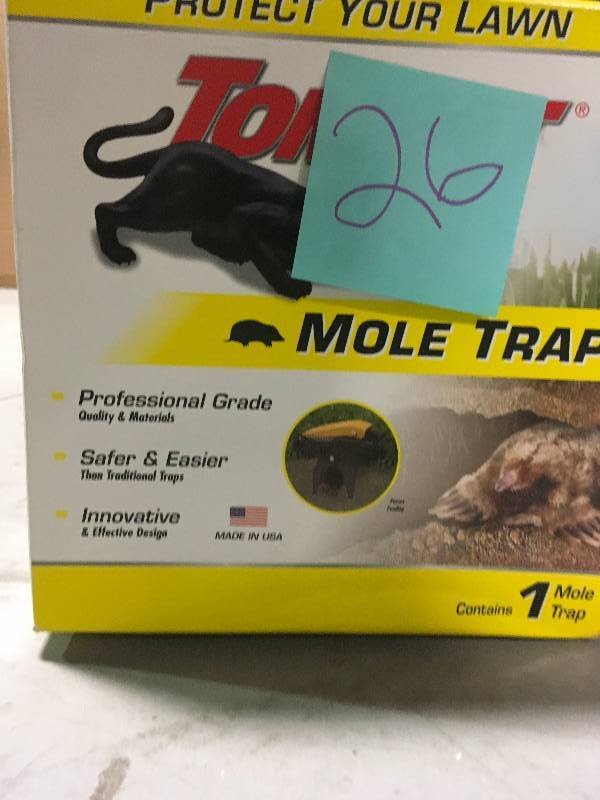 lot 26 image: Tomcat Mole Trap Made not used