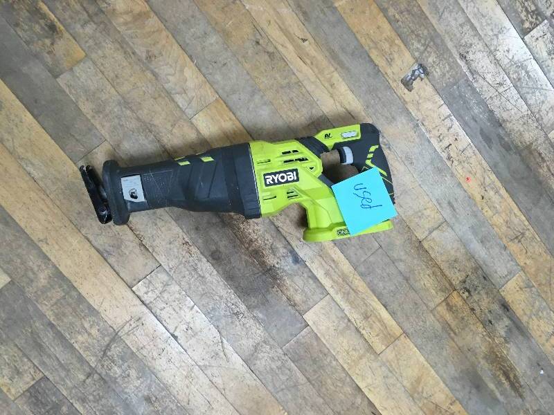 lot 72 image: Ryobi 18-Volt ONE Cordless Reciprocating Saw - Tool Only in working condition