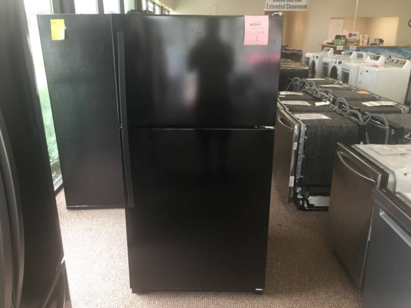 NEW Whirlpool - 20.5 Cu. Ft. Top-Freezer Refrigerator - Black WITH MANUFACTURERS WARRANTY Model# WRT311FZDB