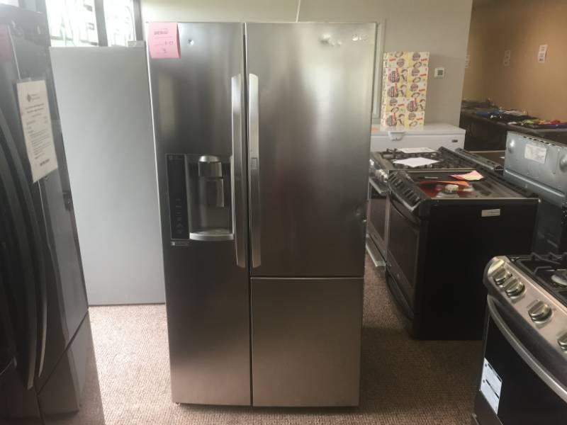 New Scratch Dent Lg 26 1 Cu Ft Side By Side Refrigerator With