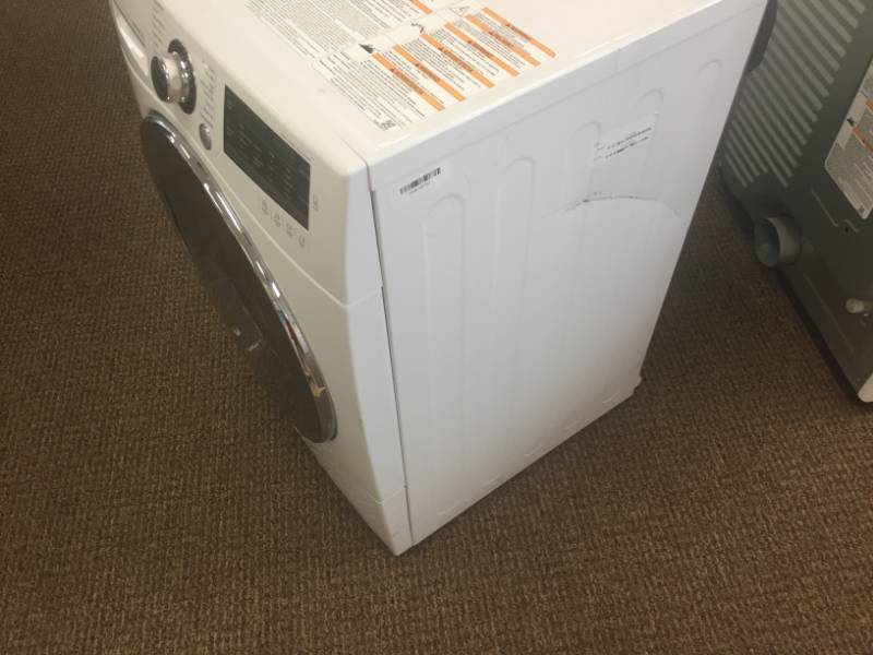 NEW ScratchDent LG- 4.2 cu. ft. Electric Ventless Dryer in White- Model# DLEC888W