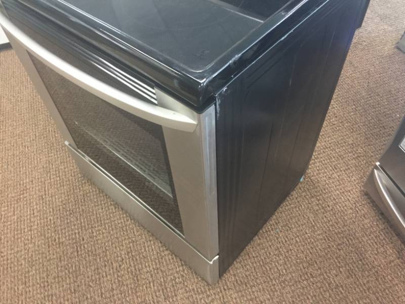 NEW ScratchDent LG-6.3 cu. ft. Electric Range with EasyClean Convection Oven in Stainless Steel- Model# LRE3061ST