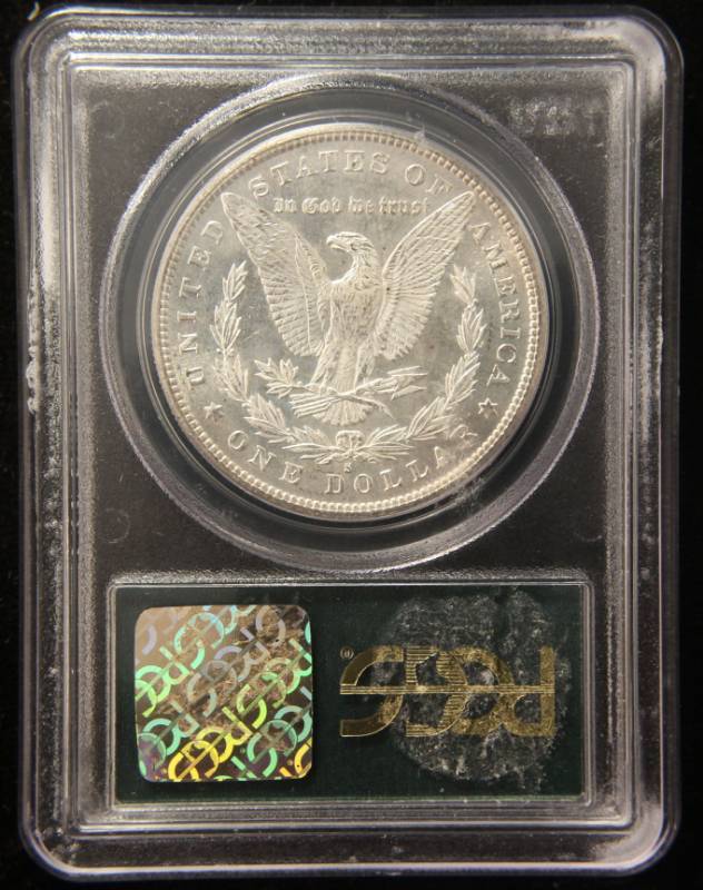 lot 05 image: 1880-S MORGAN SILVER DOLLAR MS64 PCGS