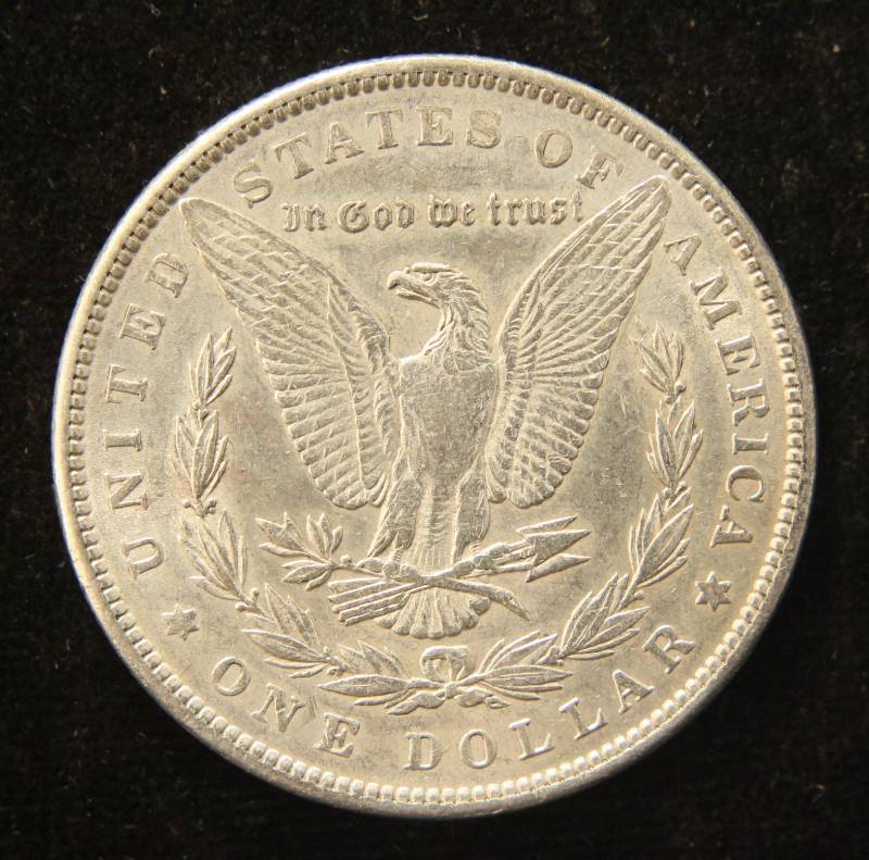 lot 40 image: 1889 MORGAN SILVER DOLLAR XF