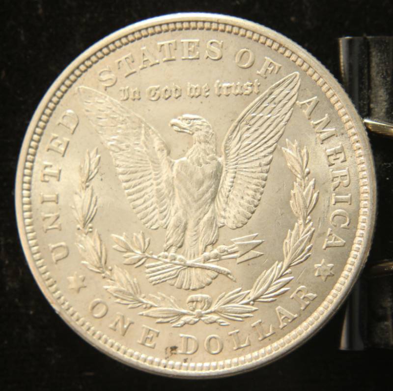lot 51 image: 1921 MORGAN SILVER DOLLAR BU-UNC