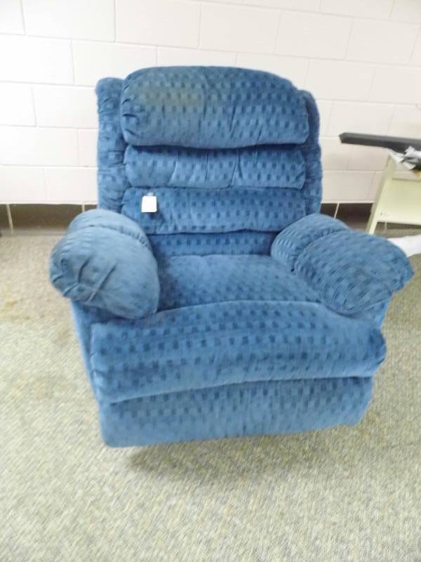Blue Recliner