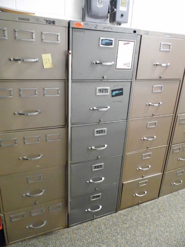 Lot fo 3 File Cabinets