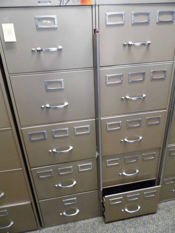 Lot of 2 File Cabinets