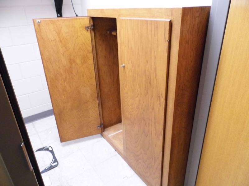 Wood Cabinet  Gun Cabinet