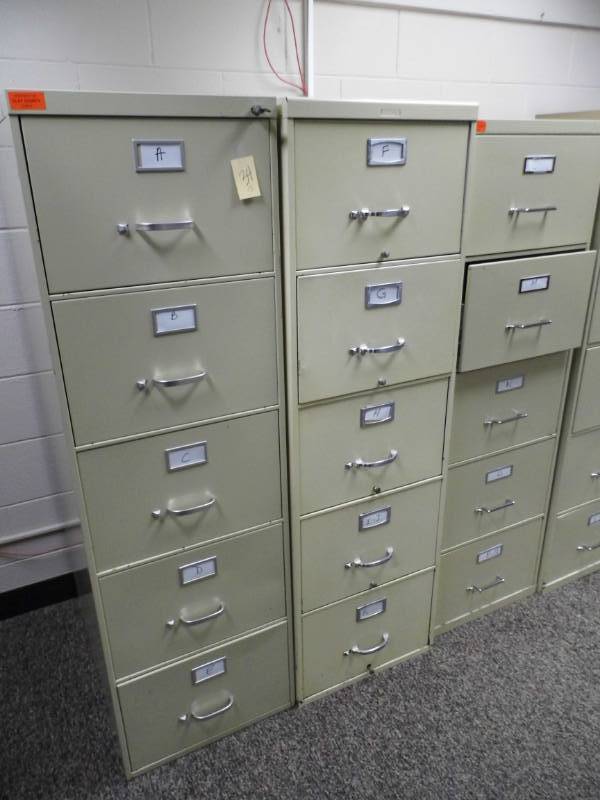 Lot of 3 File Cabinets