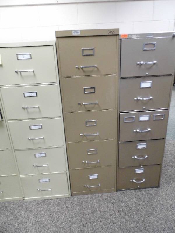 Lot of 3 File Cabinets