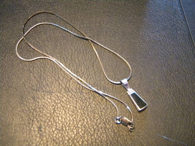 lot 12 image: Sterling Silver Necklace