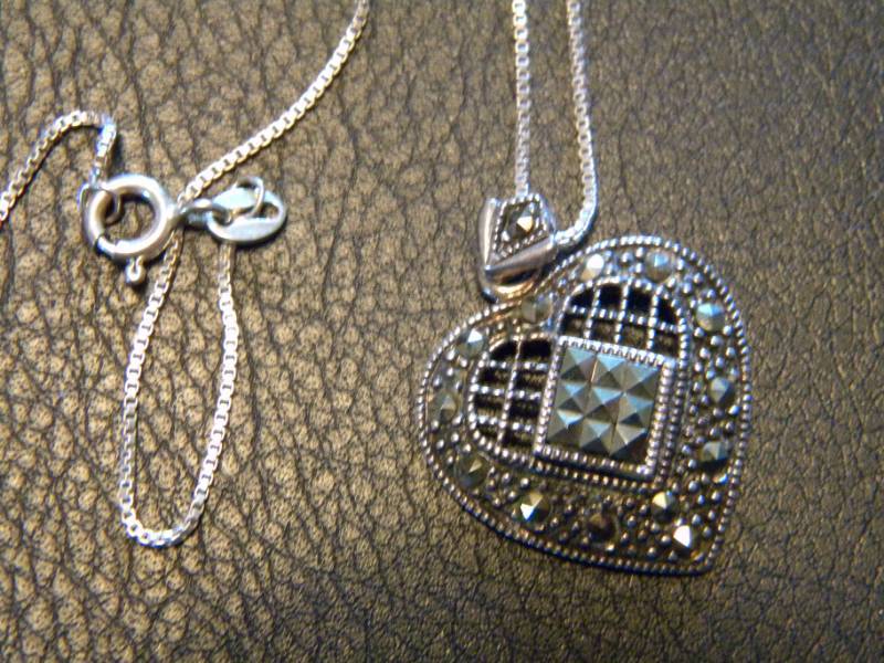lot 14 image: Sterling Silver Necklace