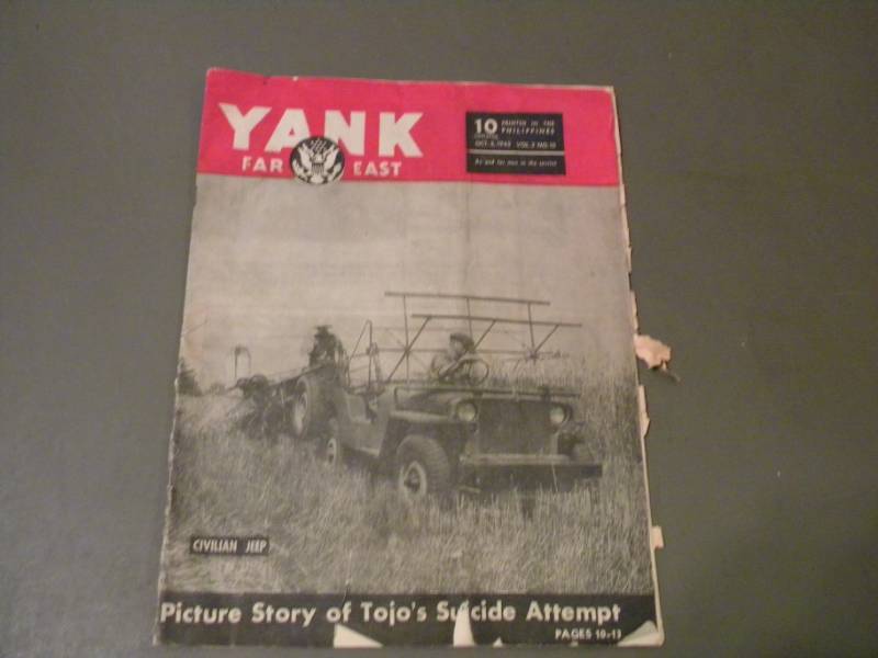 lot 112 image: Yank Far East Magazine Oct. 5 1945