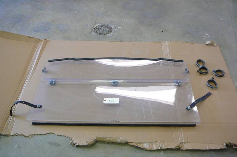 lot 10 image: 2016 Ranger Fold Down Windshield & Parts