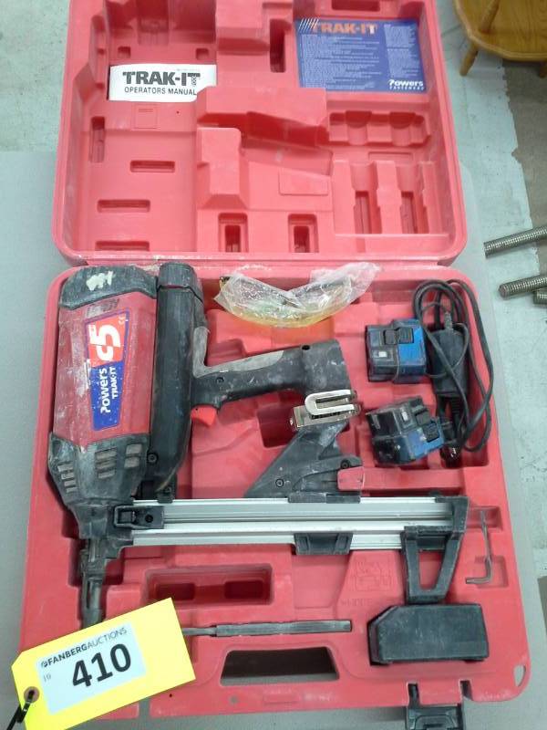 lot 410 image: One Powers Trak-It C5 Gas Fastening System