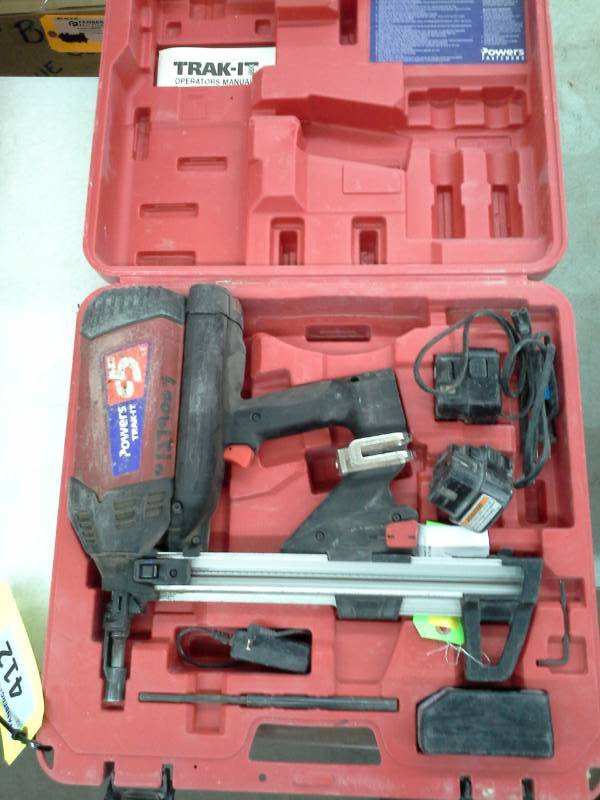lot 412 image: One Powers Trak-It C5 Gas Fastening System