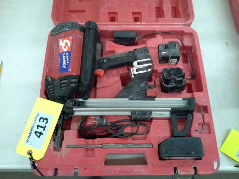 lot 413 image: One Powers Trak-It C5 Gas Fastening System