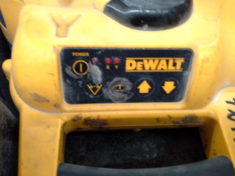 lot 418 image: DeWalt DW077 18V Rotary Laser