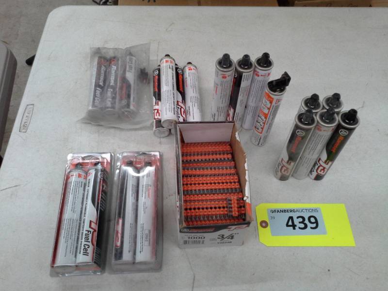 lot 439 image: Misc. Ramset Accessories