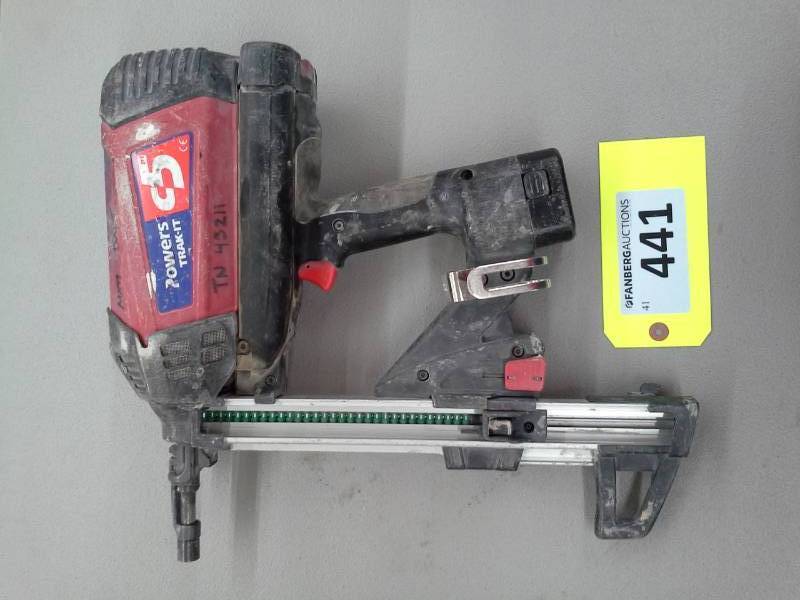 lot 441 image: One Powers Trak-It C5 Gas Fastening System (No Case)