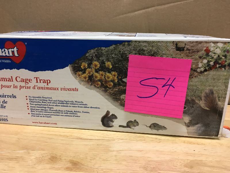 lot 54 image: Havahart Small 2-Door Animal Trap not used