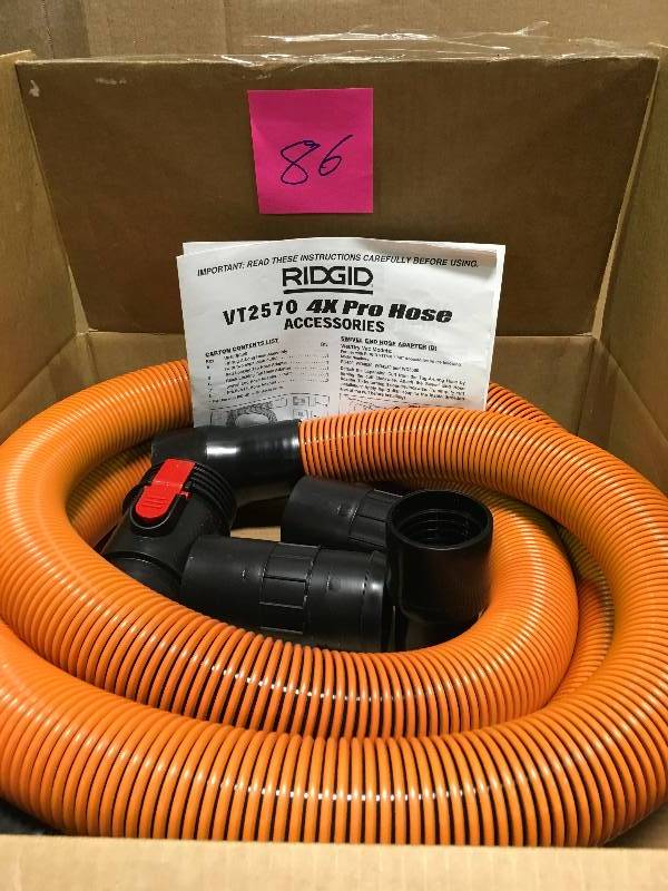 Ridgid VT2570 Genuine OEM 17/8 Inch x 10 Foot Wet / Dry Vacuum Hose