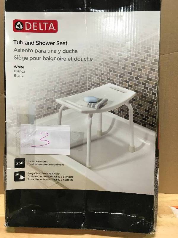Delta DF595 Bathtub and Shower Seat not used