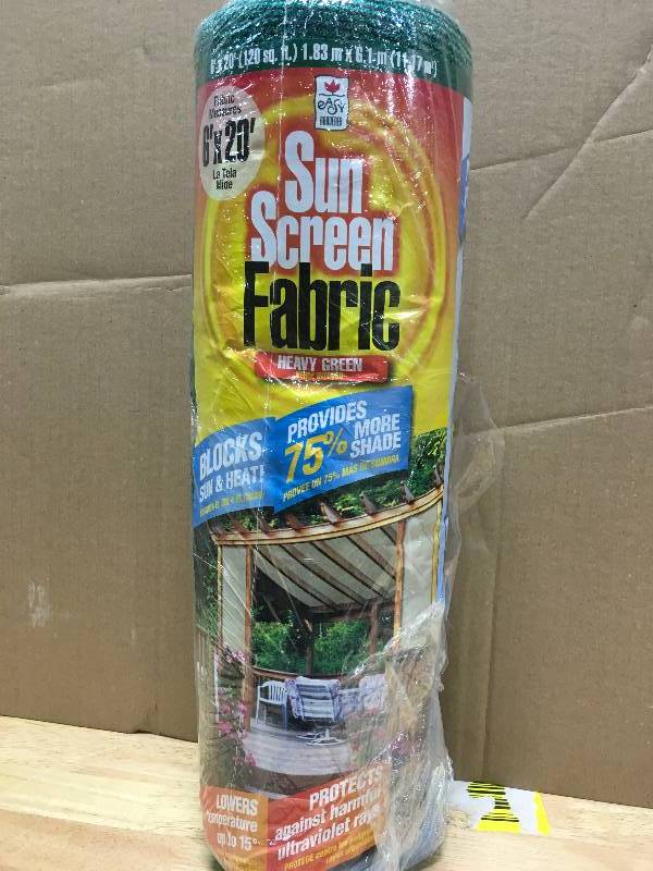 Easy Gardener-weedblock 6 X 20 Green Fabric Screen 74020p  in good conditions