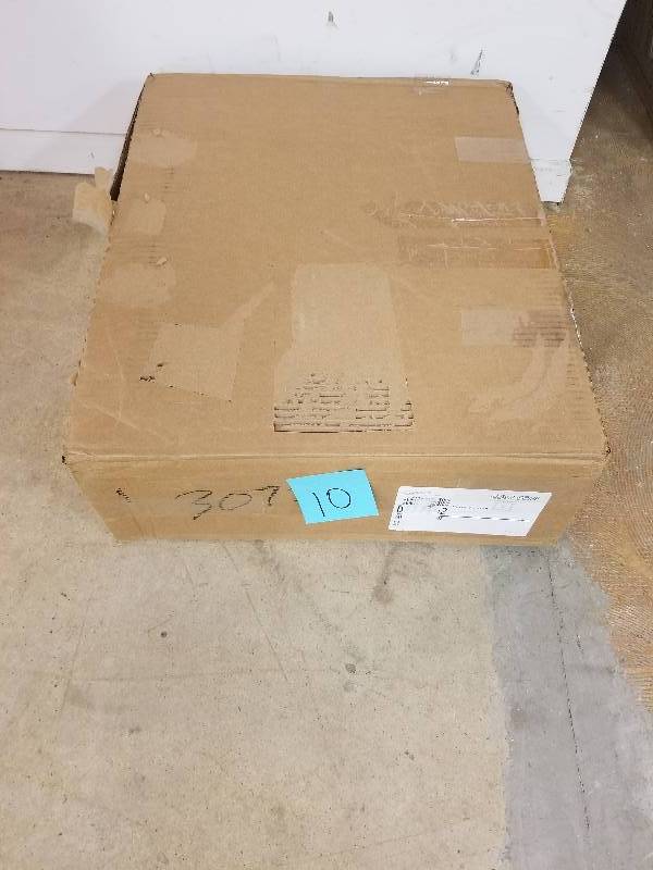 lot 10 image: Dayton D117192 Single Bowl Top Mount Stainless Steel Bar Sink not used