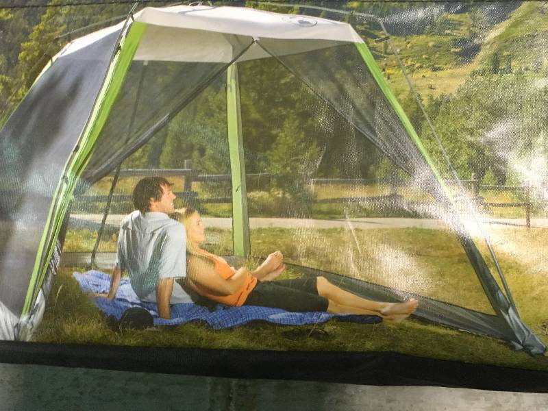 lot 59 image: Coleman 10x10 Instant Screen Square Shelter - 2000028804np in good conditions
