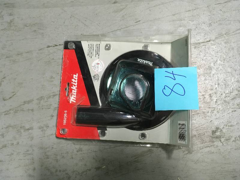 lot 84 image: MAKITA 5 in. Dust Extracting Surface Grinding Shroud not used