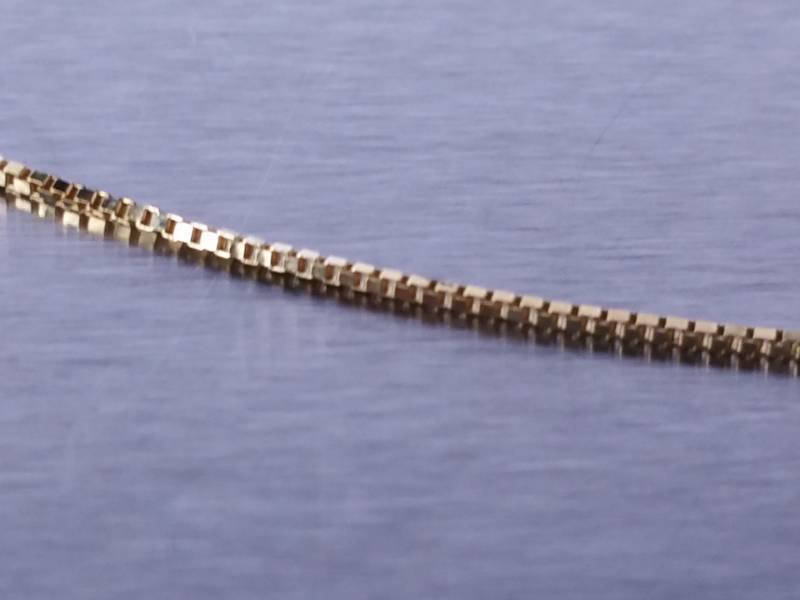 lot 36 image: 14k Box Link Chain