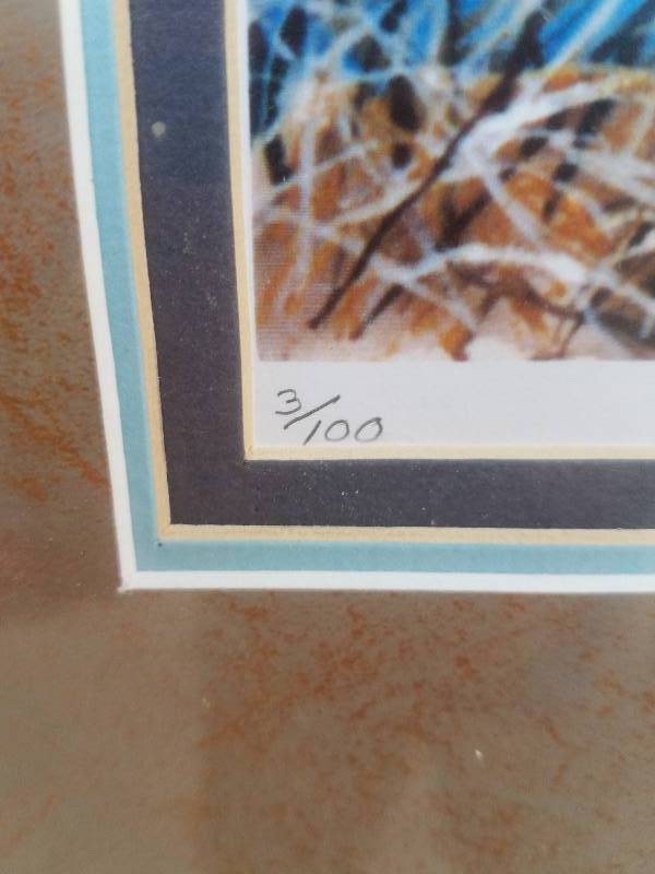 lot 10 image: Wildlife Print (Artist Proof) Signed 3100