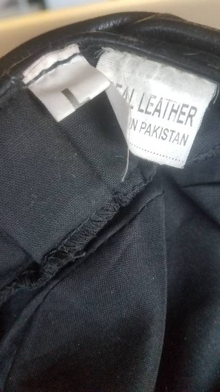 lot 53 image: Leather Motorcycle cap from the 60s