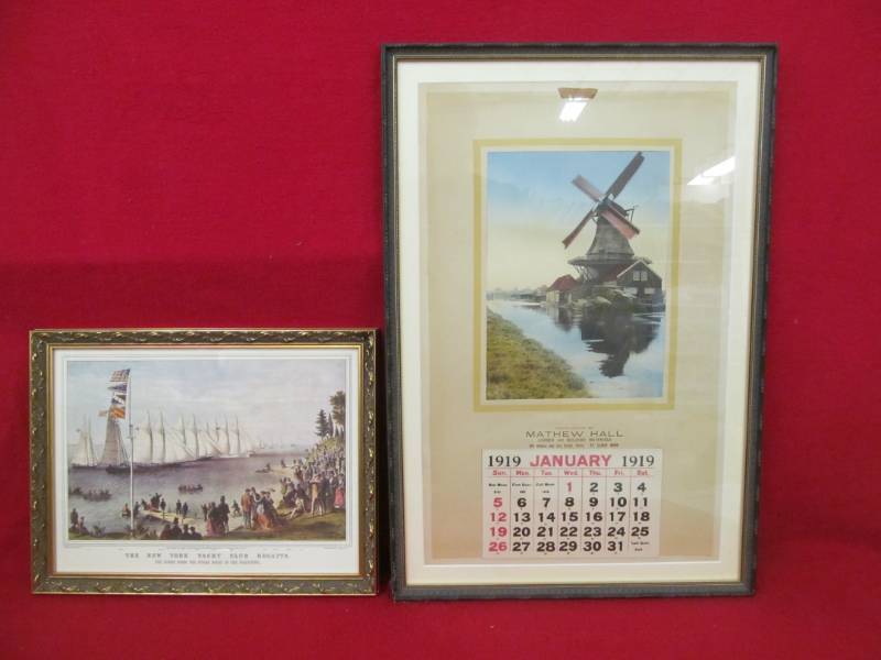 1919 Currier and Ives print