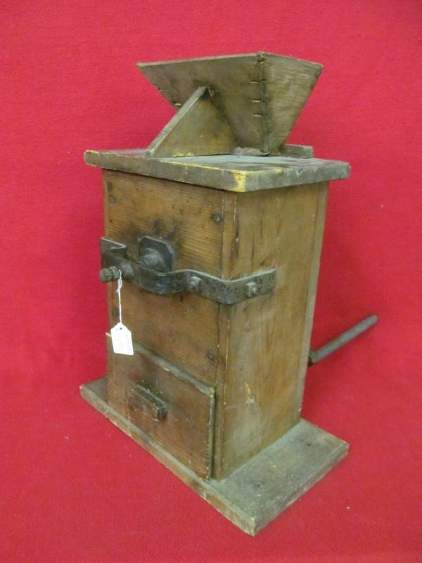 vintage salt grinder