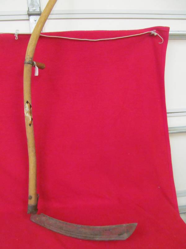 vintage scythe