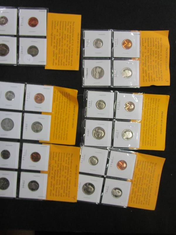 lot 7 image: 6 Proof Sets