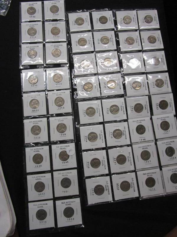 lot 35 image: 56 Jefforson Nickles (Older)