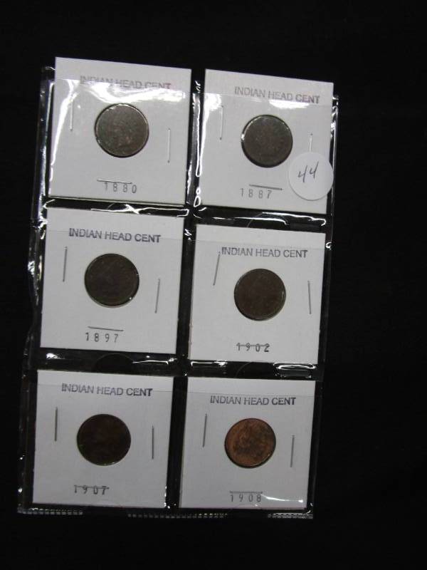 lot 44 image: 6 I.H. Cents