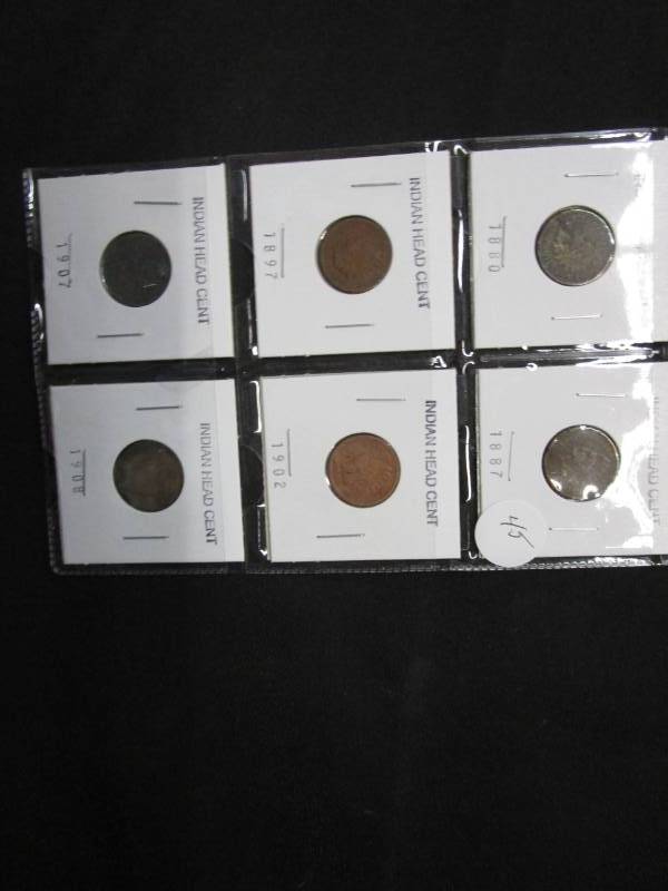 lot 45 image: 6 I.H. Cents